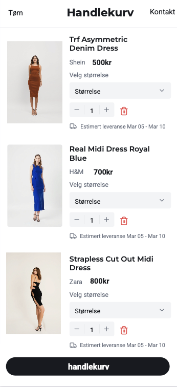 Modeo Checkout